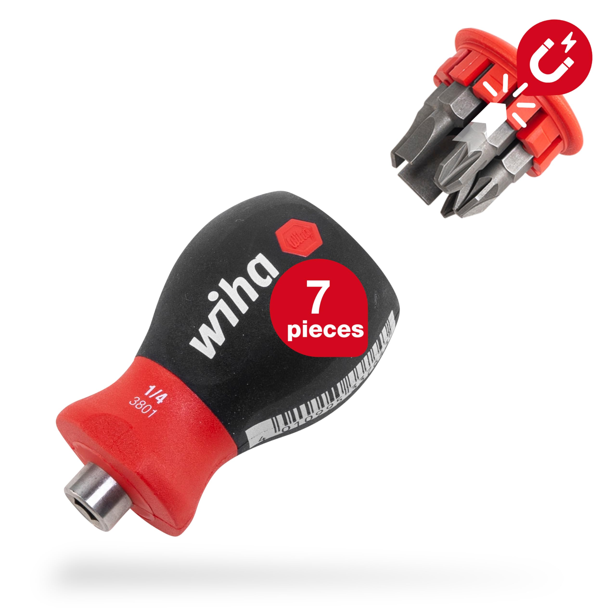 Wiha 3801-04 Stubby 1/4'' (380104)