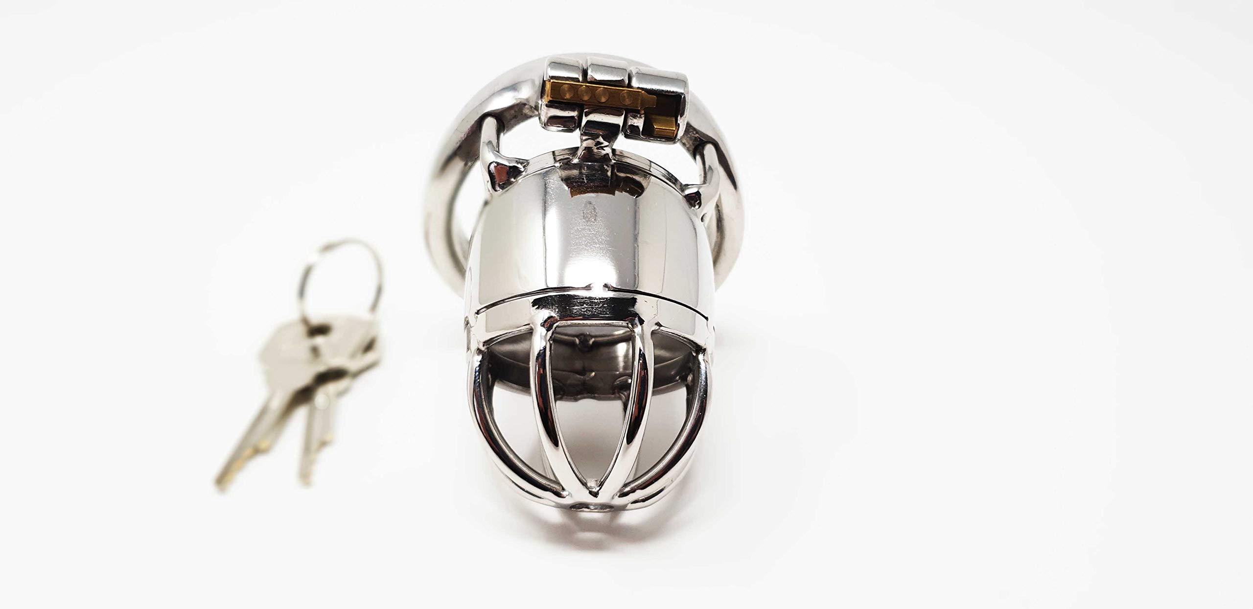 Bondage Masters Male Chastity Cage with New Hidden Lock Design