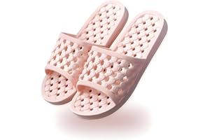 AYYDMY Shower Shoes Quick Drying Slippers for Women Men, Non Slip House Shoes Cushioned Thick Sole Bathroom Slippers Indoor Outdoor Soft Platform Sandals for Living Room College Dorm Beach SPA Gym Pool