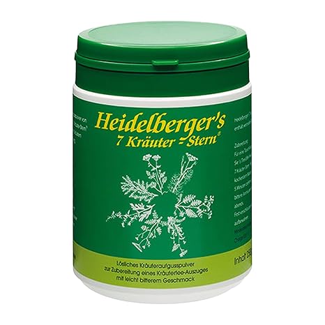 Heidelbergers 7 Kräuter Stern Pulver, 250 g