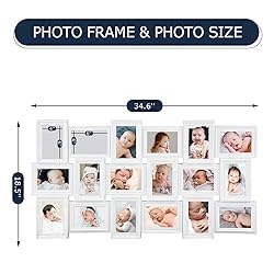 HELLO LAURA - Collage Picture Frames for Wall 18