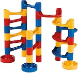 Galt Mini Marble Run Build Design and Race STEM Toy 40 Piece 7 Balls view 5