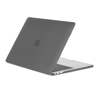 Moshi 99MO071005 iGlaze Hard Case for New 2018 MacBook Pro 13 with Thunderbolt 3USB-C NOT for MacBook pro 13 2012-2015 Retina - Stealth Black