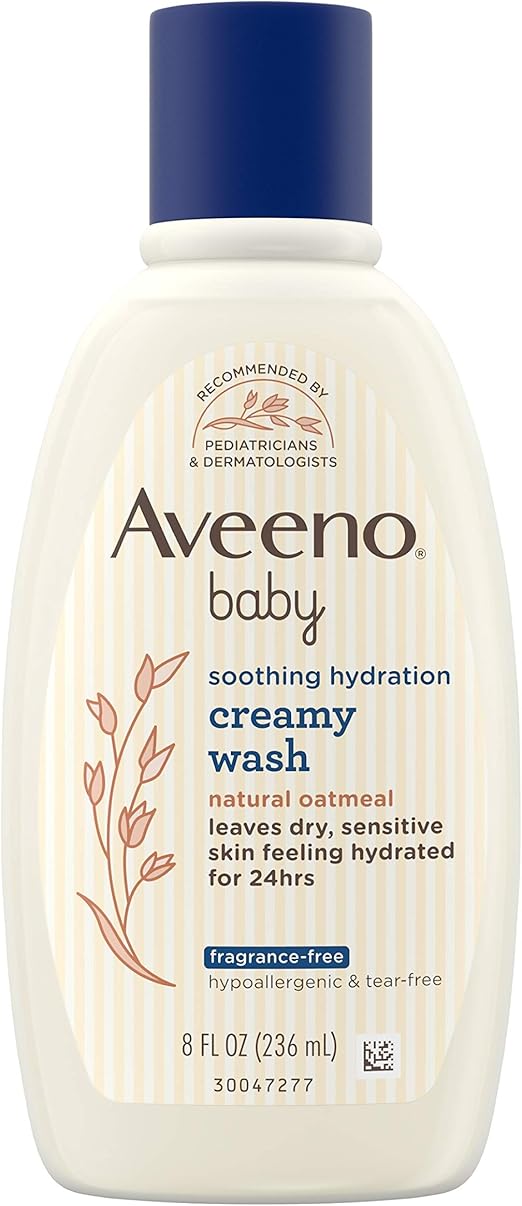 aveeno baby creamy wash