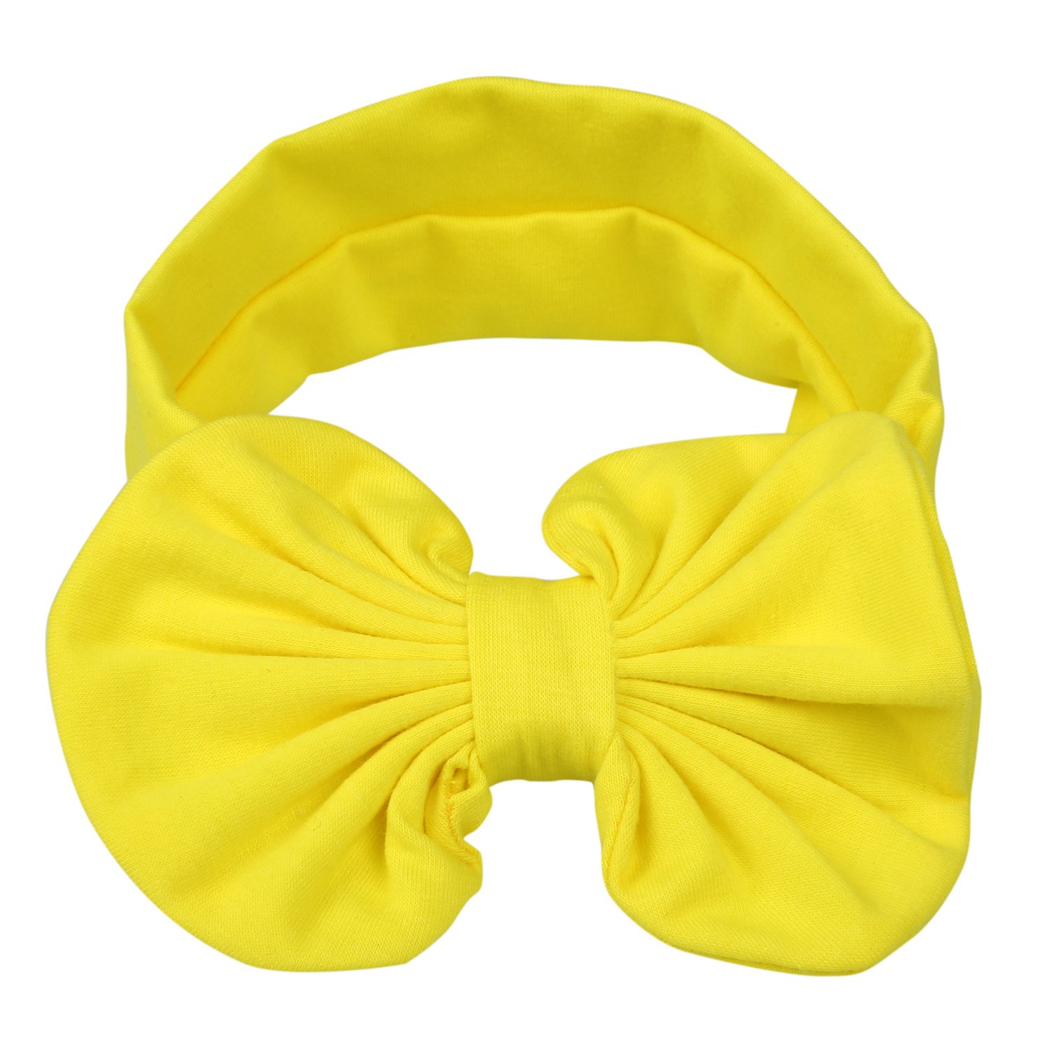 Itaar Baby Girl Headband Soft Bow Knot Cotton Head Wrap Set Of 8 Colors