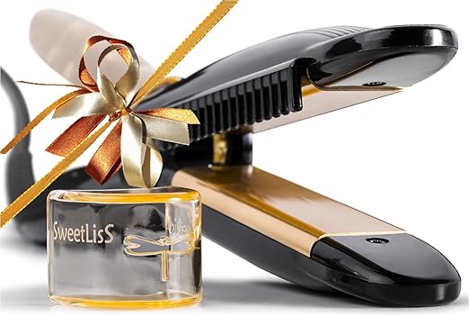 bleu libellule lisseur