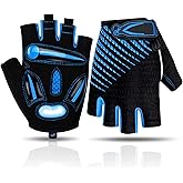 Bike Cycling Gloves for Men Women,Non-Slip Breathable 5MM Gel Pads DH Mountain Road Bicycle Gloves for MTB Biking Cycling,Workout Sports