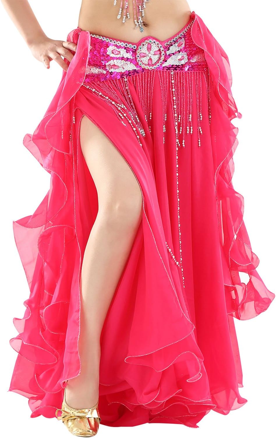 Women's Belly Dance Dresses Oriental Costumes Performance Dress Outfit Belly Dance Skirts Dance Skirt