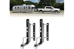KUNCAIISH 2PCS Trailer Sway Control Bracket Compatible with Equalizer Weight Distribution System, Anti Sway Hitch Brackets fo