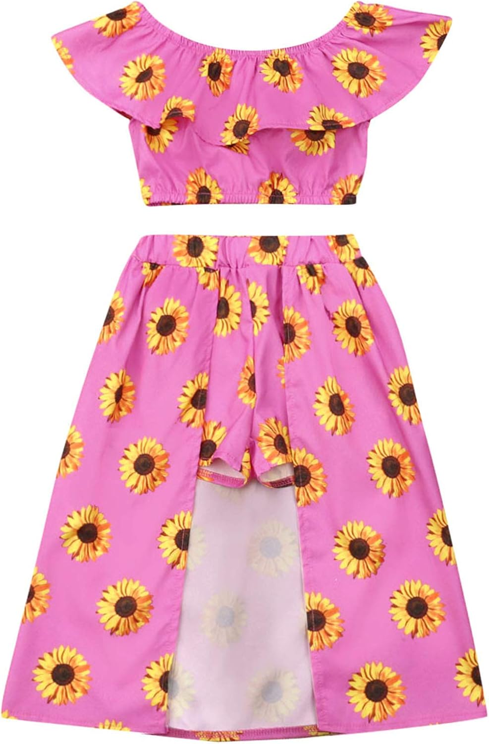 sunflower dress for kid