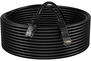 Cables Direct Online Cat5e 50FT Network Ethernet Patch Cable, 350Mhz Internet Wire, Compatible with PC, Laptop, Modem, Router