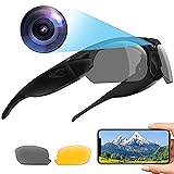 ZTCOLIFE Superior Camera Glasses, WiFi Video