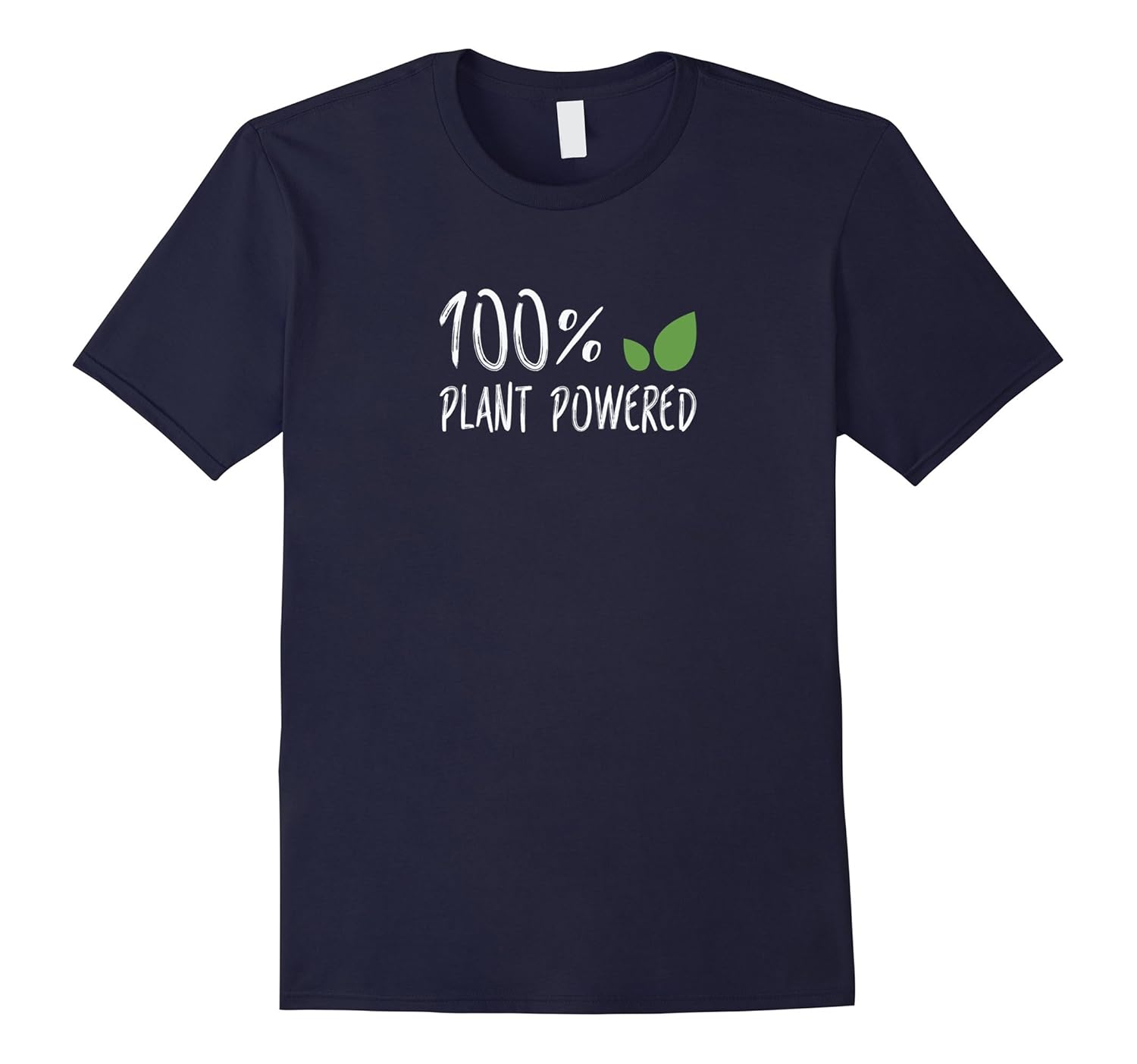 Plant Powered Vegan Vegetarian Tee T-shirt-ANZ