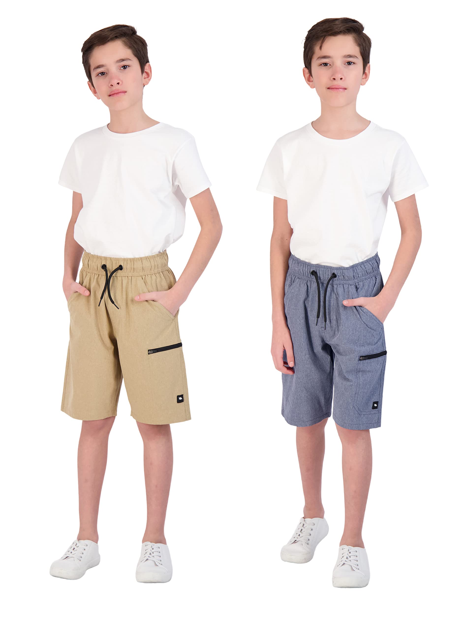 TONY HAWK Boys Shorts for Kids | 2 Pack Active Shorts for Boys