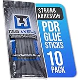 Tabweld Black Plague PDR Glue Sticks - Paintless Dent Repair - Grey, 10 Pack