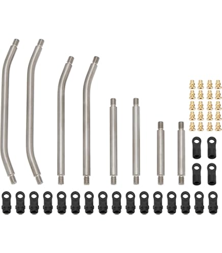 Amazon.com: MEUS RACING SCX24 Links Double Bent Links High
