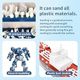 stedi Sanding Sponge for Gundam Models 3mm Wet Dry Block #1000 #1200 #1500 30 view 5