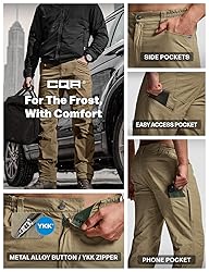 CQR Men's Winter Fleece Lined