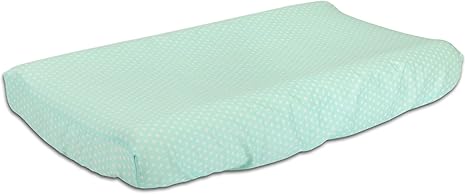 green changing pad cover