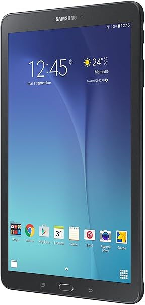 Samsung Galaxy Tab E SM-T560 Tablet, 8°GB (IEEE 802.11 N, Android, Schwarz) schwarz