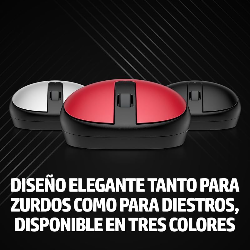 Rato sem fios Empire 240 (sensor ótico de 1600 dpi, Bluetooth 5.1, 3 botões, roda de scroll, design ambidestro elegante, Windows 11, macOS, Chrome OS) prateado