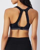 Champion Ultimate Run Shock Absorber Sports Bra Black High Support view 4