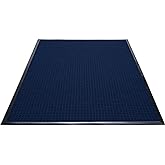 Guardian WaterGuard Indoor/Outdoor Wiper Scraper Floor Mat, Rubber/Nylon, 4'x6', Navy