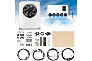 NEKPOKKA 12V DC Air Conditioner - Electric Air Conditioning Unit for Trucks, RVs, Buses, Agricultural Vehicles, Campers