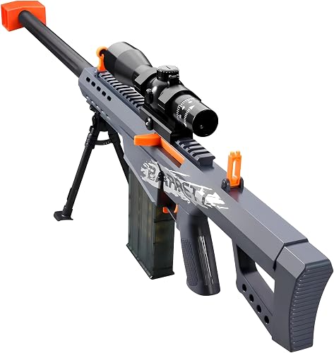 Bsyzyani Soft Bullet Toy Gun Dart Foam Pellet Blasters Realistic With...