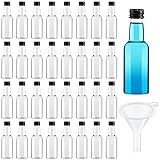 Tessco 100 Pcs Mini Liquor Bottles Plastic Mini