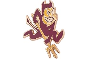 Desert Cactus Arizona State University Lapel Pin ASU Sun Devils Logo Enamel Made of Metal for Blazers, Bags and Jackets