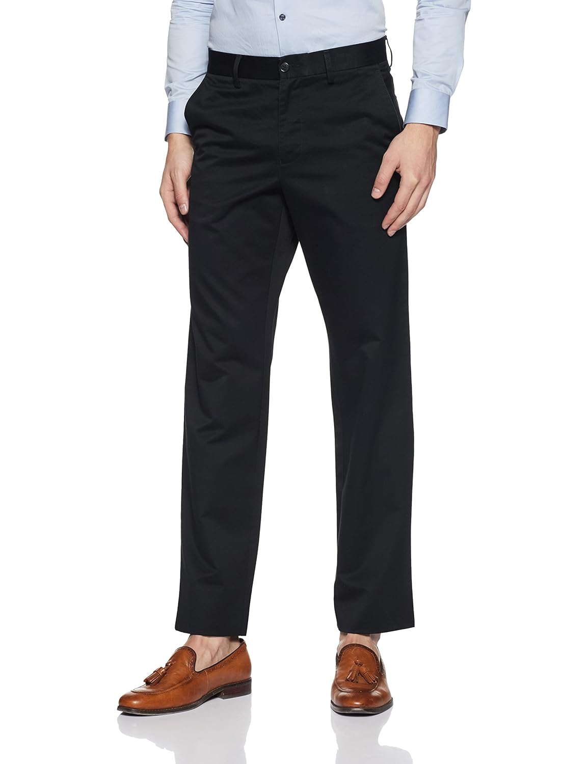van heusen men's relaxed fit formal trousers