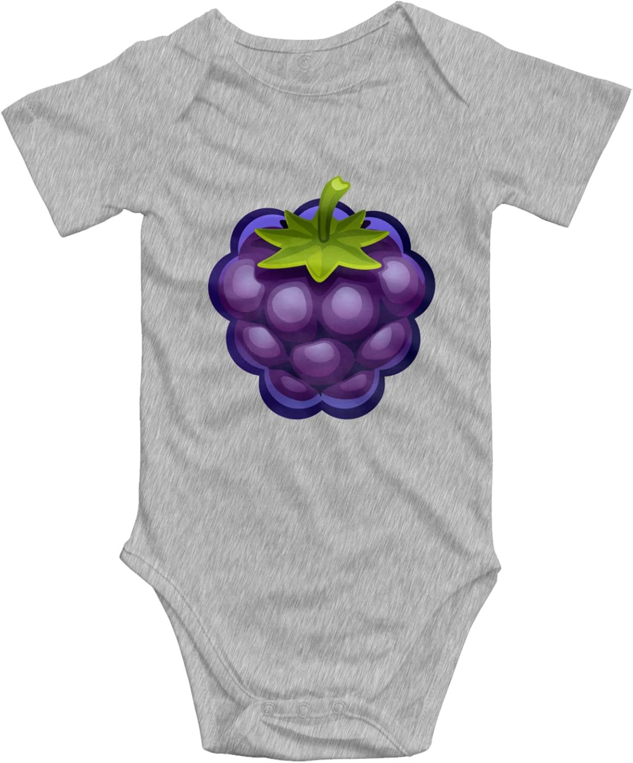 Blueberry Baby Bodysuit, Cotton Short Sleeve Baby Creeper OnePiece Outfits Infant