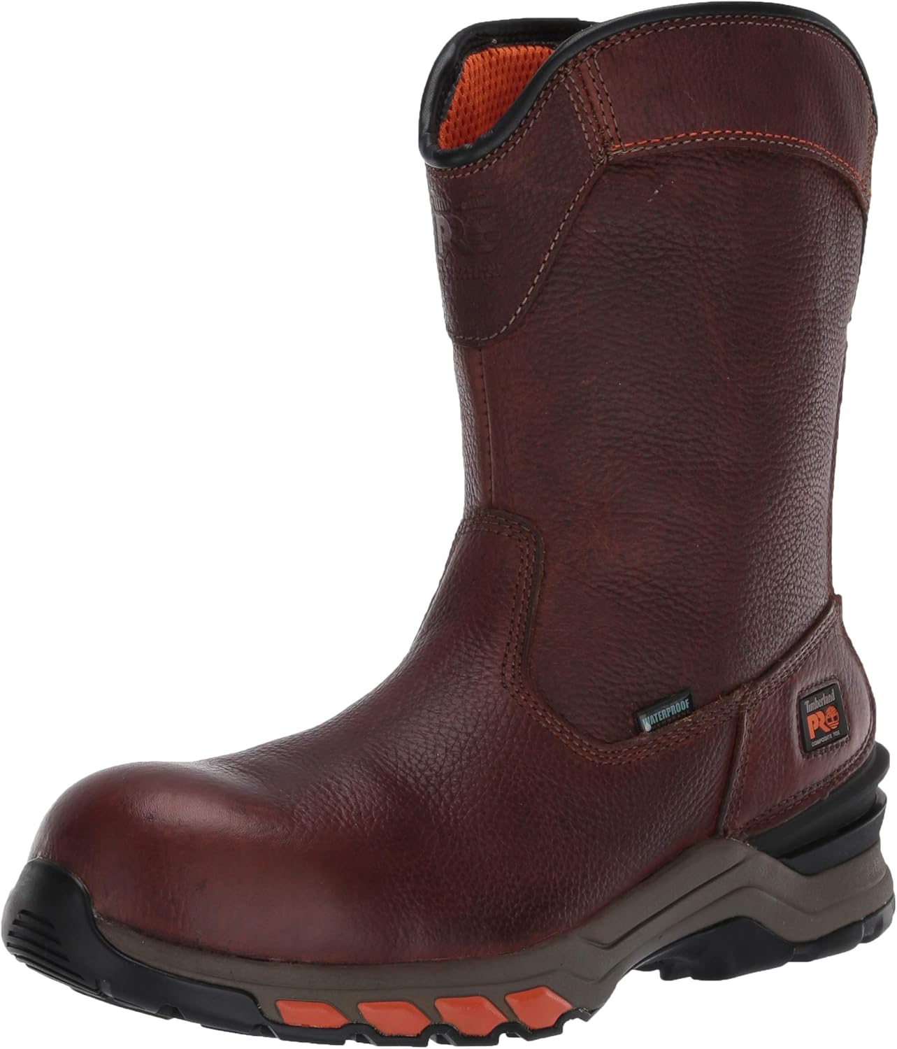 timberland pro pull on work boots