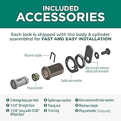 Olympus Lock 5-Disc Tumbler Cam Lock | Cascade