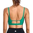 RUNNING GIRL Sports Bras for Women,Square Neck Sports Bra High Support Yoga Bra Workout Crop Top with Built in Bra