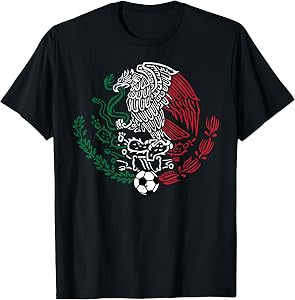 Mexico Mexican Eagle Men Women Boys Girls Kids T-Shirt