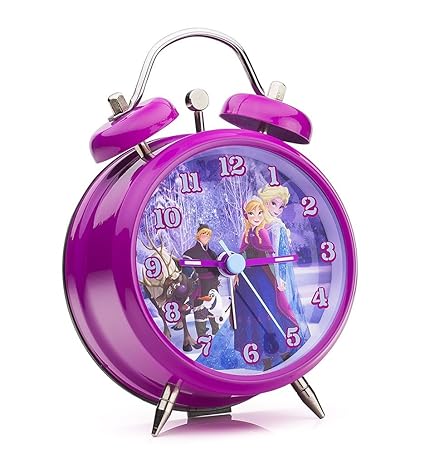 DISNEY Frozen Unisex Wecker Analog Blue FROZ4