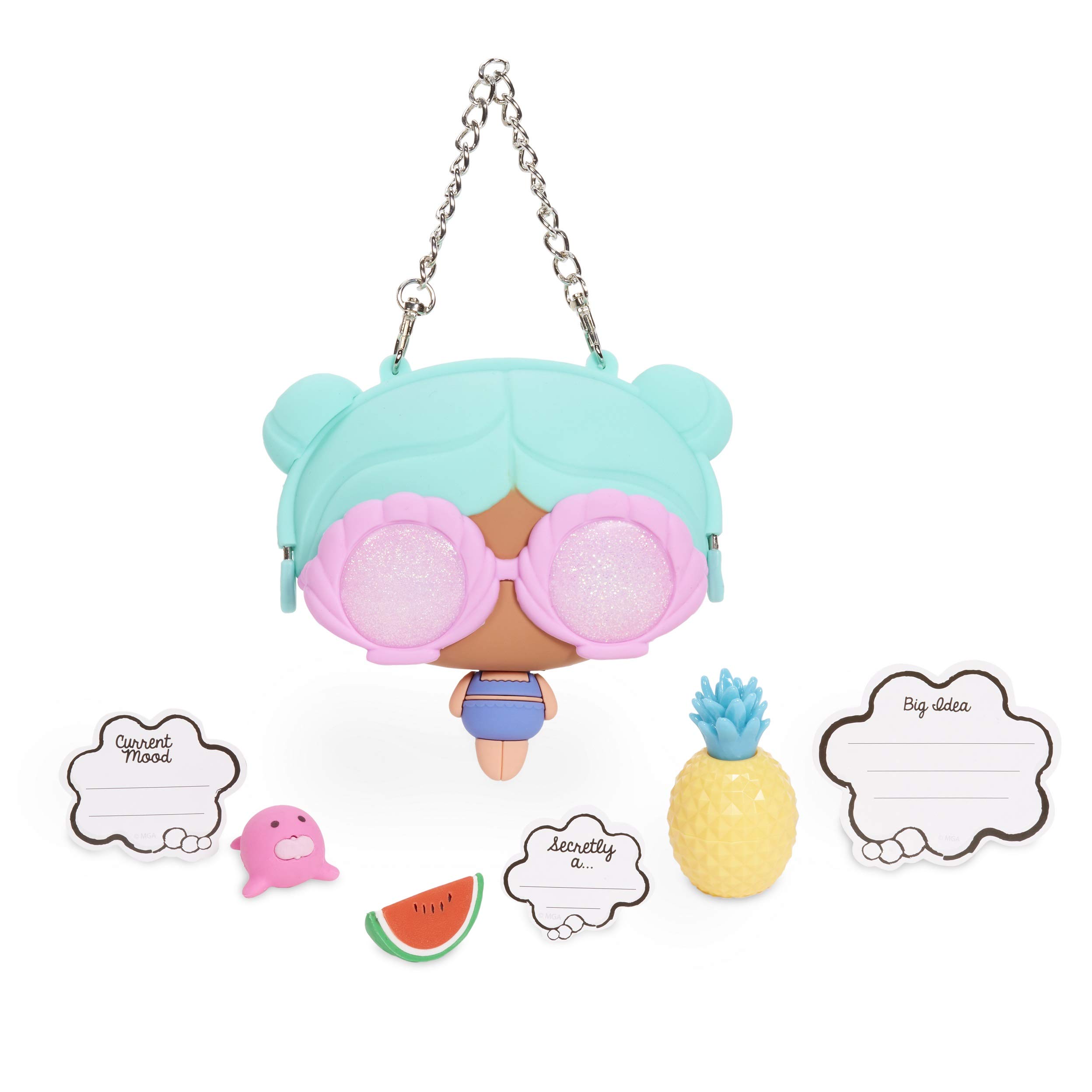 What's In My Purse 557357 Surprise Doll Turquoise, Multi