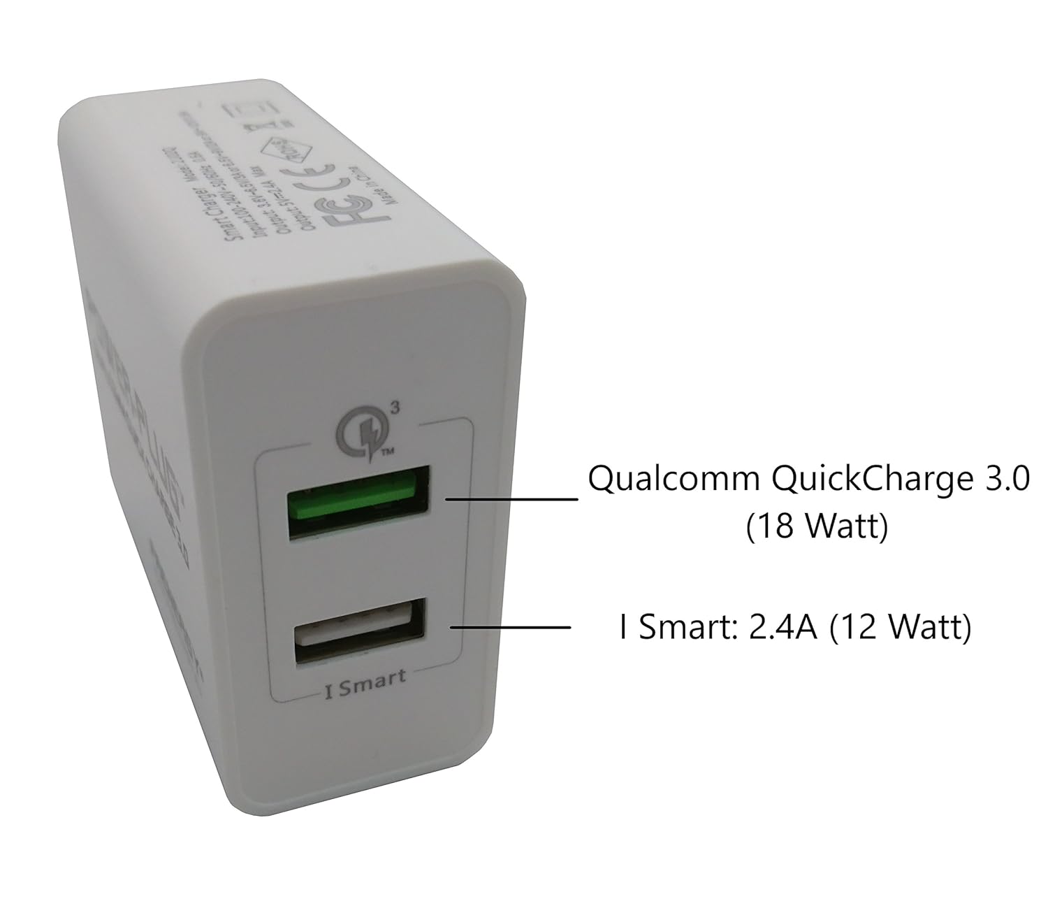 Qualcomm Quick Charge 3.0 y Apple Ismart 2.4A: Amazon.es ...