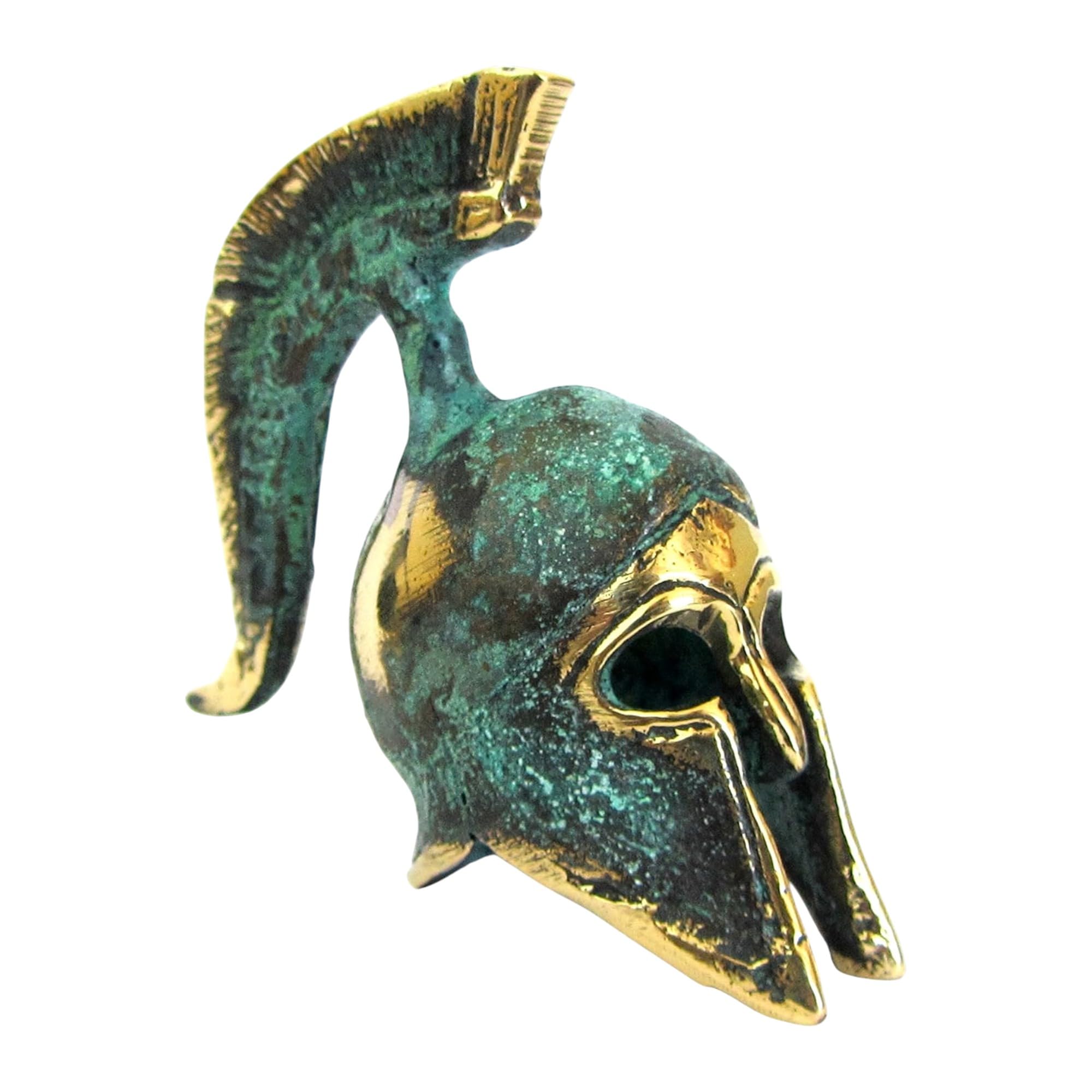 IconsGr Ancient Greek Bronze Museum Replica of Spartan Officer Helmet (387)