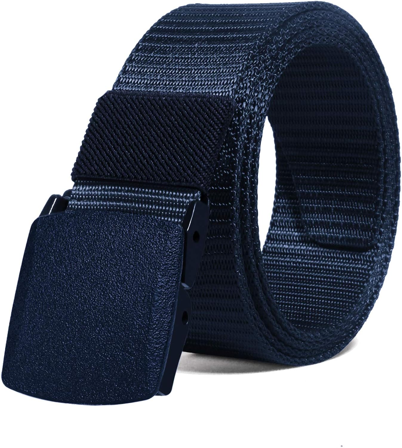 ITIEZY Mens Nylon Ratchet Belt Trim to Fit Adjustable Web Military