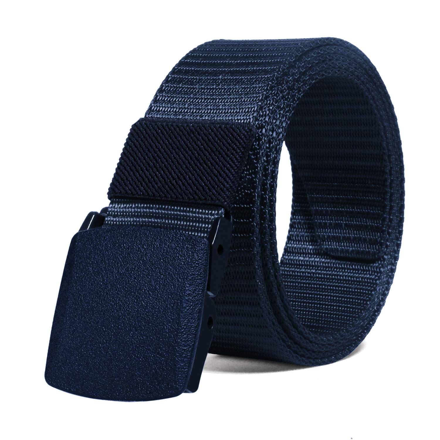 Buy Mens Nylon Canvas Work Belt Outdoor bing Belt with Plastic