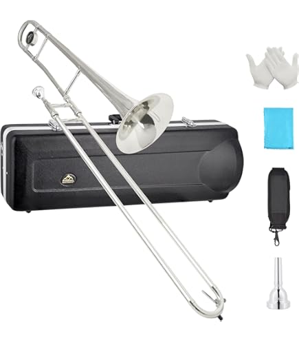 管楽器・吹奏楽器 Easter Trombone ETB-330 /case 管楽器・吹奏楽器 Easter Trombone ETB-330 /case Amazon.com