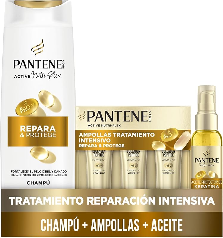 Pro-V Repara y Protege Champú + Mascarilla y Aceite Protectores
