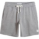 maamgic Men's Fleece Pajama Flat Front Shorts 9" Casual Shorts Athletic Jogger Pocket Sportswear Short