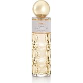 PARFUMS SAPHIR Cool Eau de Parfum, Spray Floral Perfume for Women 200ml | Warm Floral Oriental, Blackcurrant Jasmine Iris Rose Vanilla &amp; Amber, Long-Lasting Sillage, Day to Night, Gift for Her