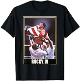 Rocky IV American Flag Poster T-Shirt Small