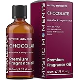 Mystic Moments | Chocolate Fragrance Oil - 100ml - Perfect for Soaps, Candles, Bath Bombs, Oil Burners, Diffusers and Skin & 