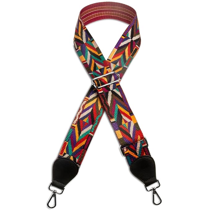 CASPAR Fashion CASPAR SR01 längenverstellbarer breiter Tragegurt/Schultergurt für Handtaschen - viele Designvarianten